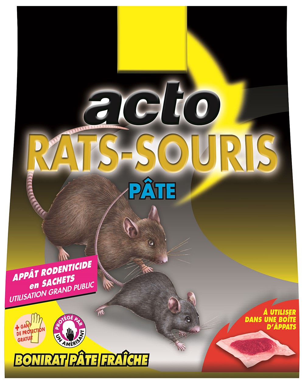 Pâte raide rats-souris - ACTO